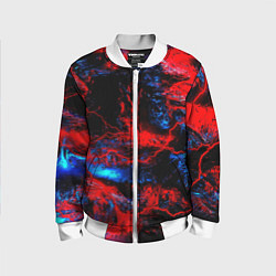 Детский бомбер Космические краски шторм
