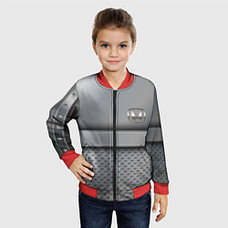 Бомбер детский Honda metal, цвет: 3D-красный — фото 2