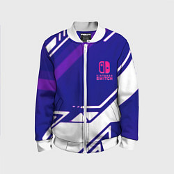 Детский бомбер Нинтендо геометрия киберспорт