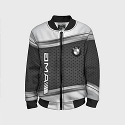 Бомбер детский BMW car motors metal, цвет: 3D-черный