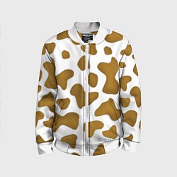 Детский бомбер Пятна коровы