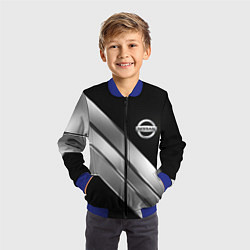 Бомбер детский Nissan metal steel auto, цвет: 3D-синий — фото 2