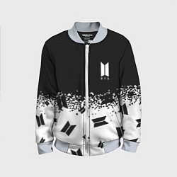 Бомбер детский Marshmello dj pattern краски, цвет: 3D-серый