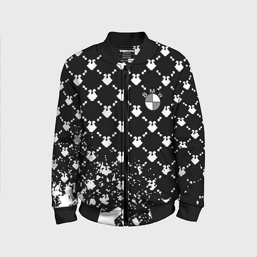 Детский бомбер BMW gussi steel / 3D-Черный – фото 1