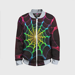 Детский бомбер Психоделика текстура фрактал