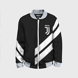 Бомбер детский Juventus line white, цвет: 3D-серый