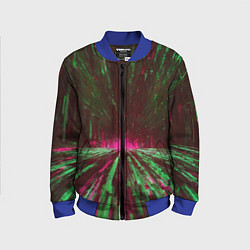 Детский бомбер Абстрактный путь в розовый портал