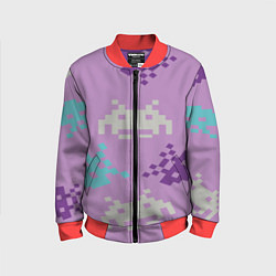 Детский бомбер Пиксели