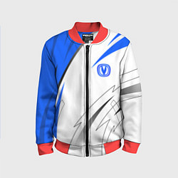 Детский бомбер Changan - Белый и синий