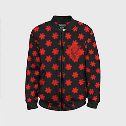 Детский бомбер Bullet for my valentine pattern