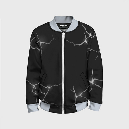 Детский бомбер The split / 3D-Серый – фото 1