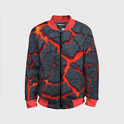 Детский бомбер Текущая в породе лава