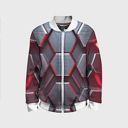 Детский бомбер Бордовый бронежилет