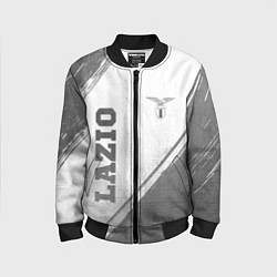 Детский бомбер Lazio - white gradient вертикально