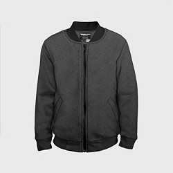 Бомбер детский Угольный серый текстурированный градиент, цвет: 3D-черный