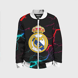 Детский бомбер Real Madrid neon storm