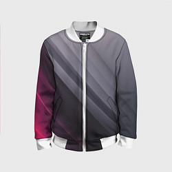 Детский бомбер Color black grey