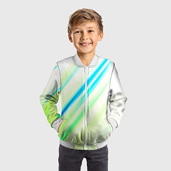 Бомбер детский Multicolored, цвет: 3D-белый — фото 2