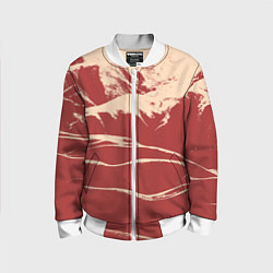 Детский бомбер Песочные горы-абстракция