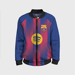 Бомбер детский Ламин Ямаль, Барселона домашняя форма 2025 2026, цвет: 3D-черный