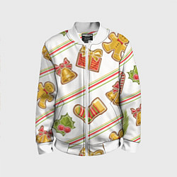 Детский бомбер Рождественский дух