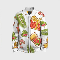 Детский бомбер Рождественский вайб