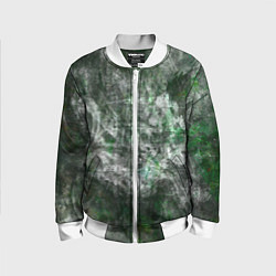 Бомбер детский Абстракция - acid boom, цвет: 3D-белый