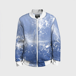 Детский бомбер Снежки попали в тебя