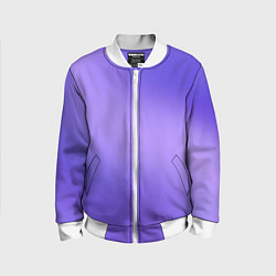 Детский бомбер Color purple gradient