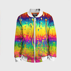Детский бомбер Tie dye