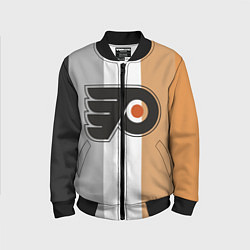 Бомбер детский Philadelphia Flyers, цвет: 3D-черный