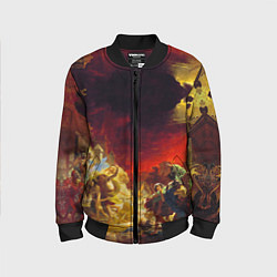 Детский бомбер Брюллов Последний день Помпеи