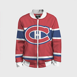 Бомбер детский Montreal Canadiens, цвет: 3D-белый