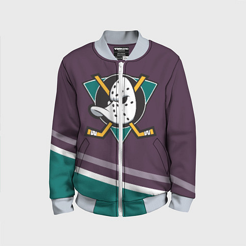 Детский бомбер Anaheim Ducks Selanne / 3D-Серый – фото 1