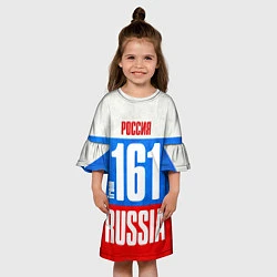 Платье клеш для девочки Russia: from 161, цвет: 3D-принт — фото 2