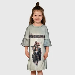 Платье клеш для девочки Walking Dead, цвет: 3D-принт — фото 2