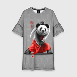Платье клеш для девочки Master Panda, цвет: 3D-принт