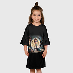 Платье клеш для девочки Timothy Burton Story, цвет: 3D-принт — фото 2