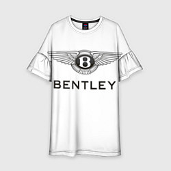 Платье клеш для девочки Bentley, цвет: 3D-принт