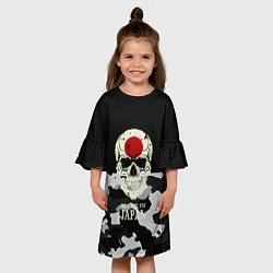 Платье клеш для девочки Made in Japan, цвет: 3D-принт — фото 2