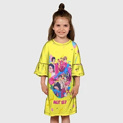 Платье клеш для девочки NCT 127 Stores, цвет: 3D-принт — фото 2