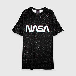 Детское платье NASA: Space Glitch