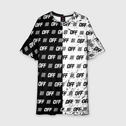 Детское платье Off-White: Black & White