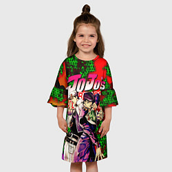 Платье клеш для девочки Jojo, цвет: 3D-принт — фото 2