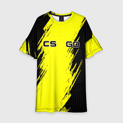 Платье клеш для девочки Counter Strike, цвет: 3D-принт