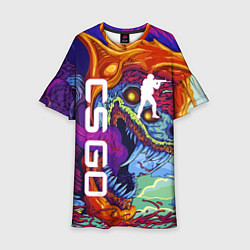 Детское платье CS GO HYPERBEAST