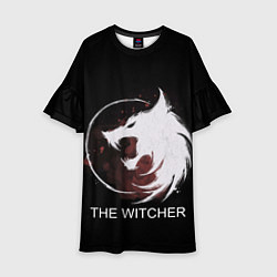 Платье клеш для девочки The Witcher, цвет: 3D-принт
