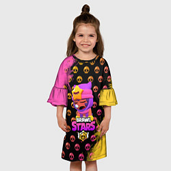 Платье клеш для девочки Sandy, цвет: 3D-принт — фото 2