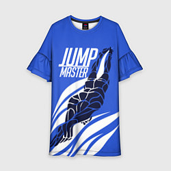 Платье клеш для девочки Jump master, цвет: 3D-принт