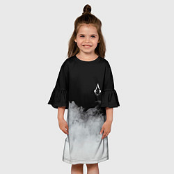 Платье клеш для девочки Assassin??s Creed, цвет: 3D-принт — фото 2